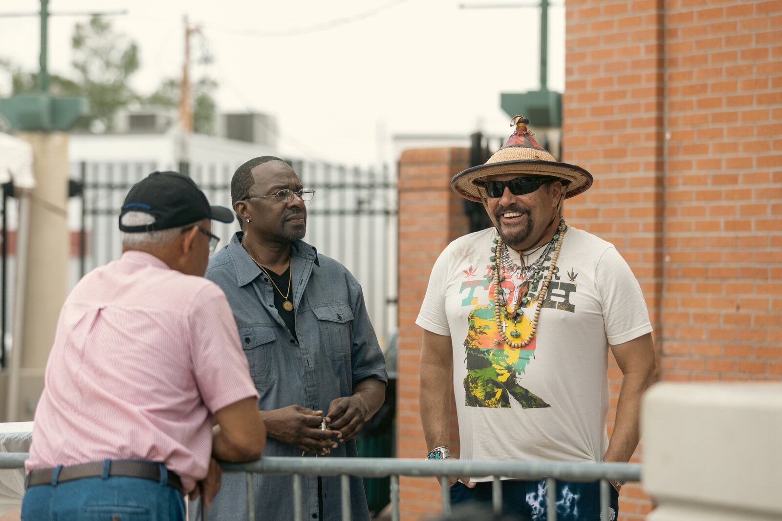 Terrance Simien, Reginald 'Buckwheat Jr.' Dural, and Don Cravins Sr.