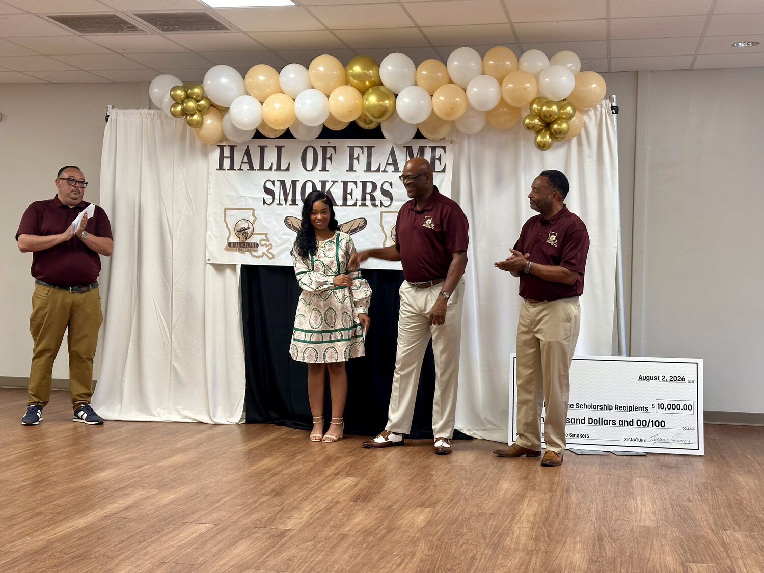 Hall of Flame Smokers 2026 scholarship banquet, St. Martinville