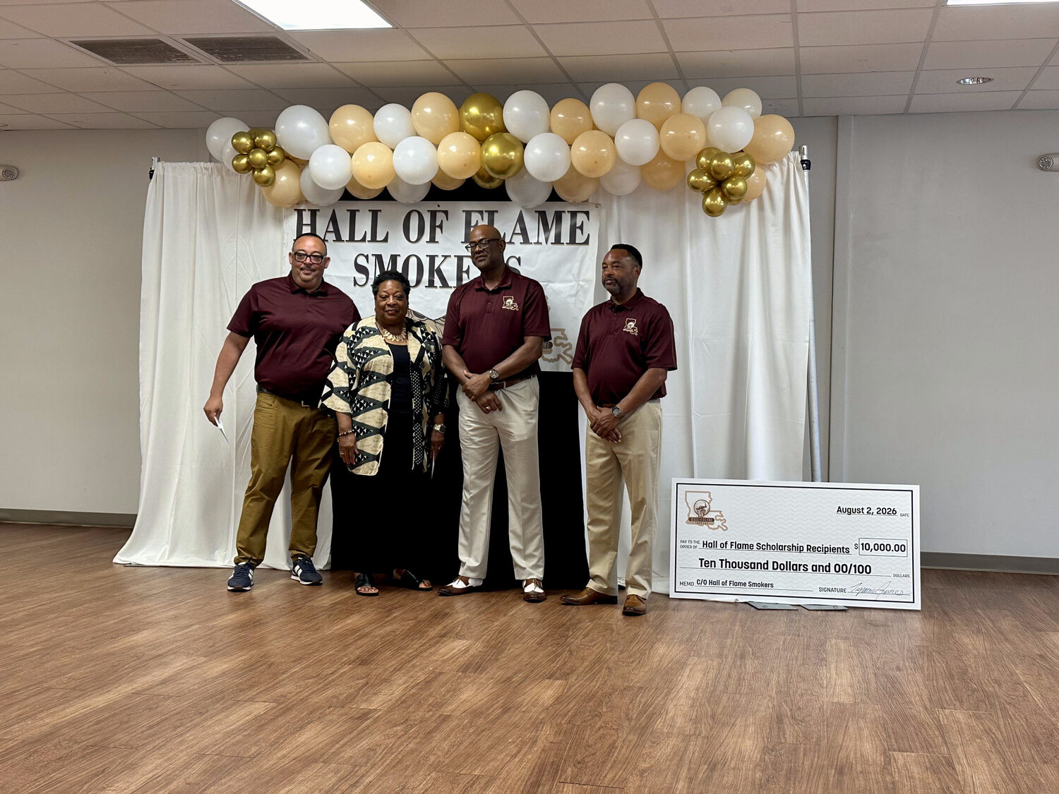 Hall of Flame Smokers 2026 scholarship banquet, St. Martinville