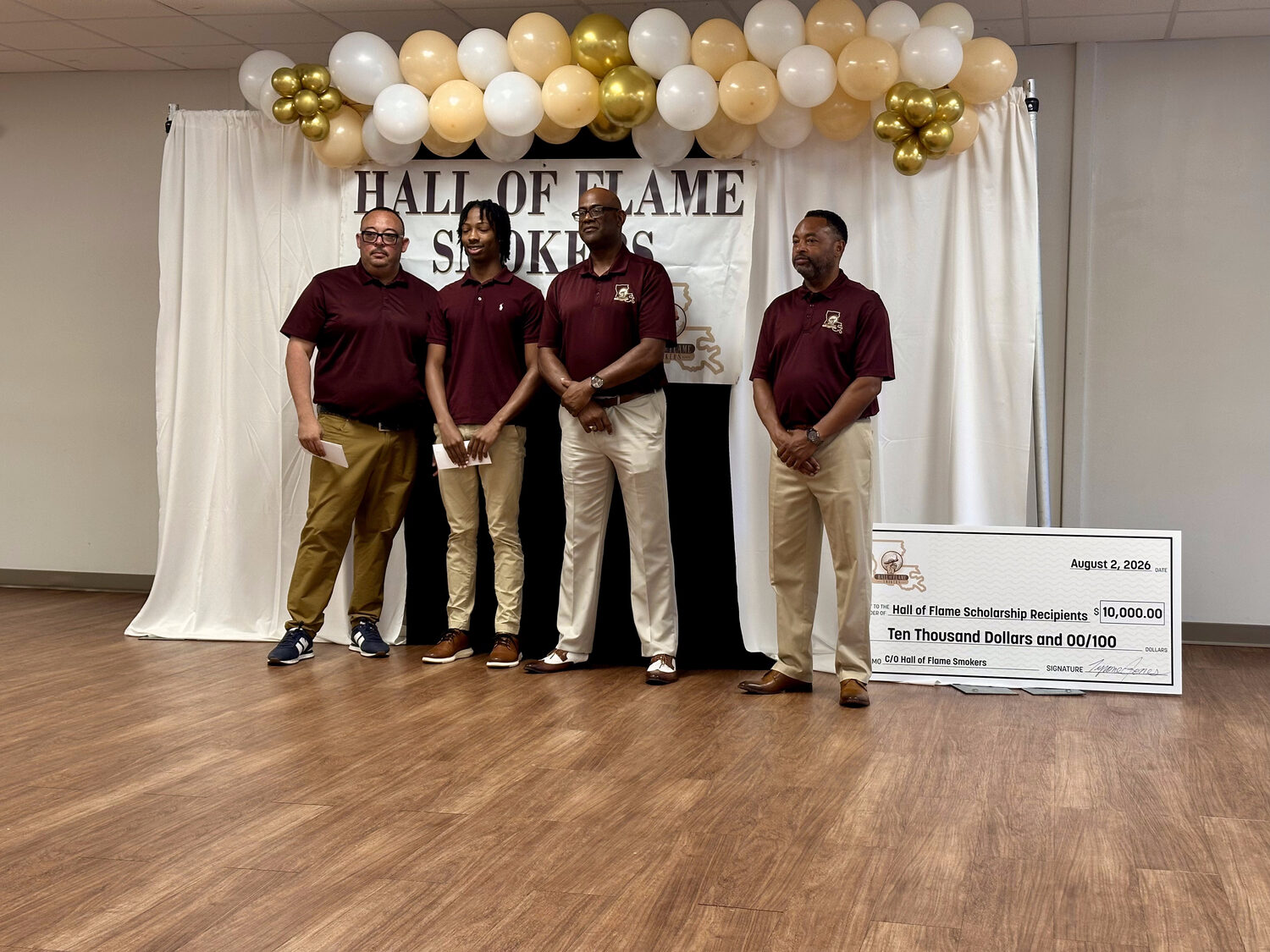 Hall of Flame Smokers 2026 scholarship banquet, St. Martinville