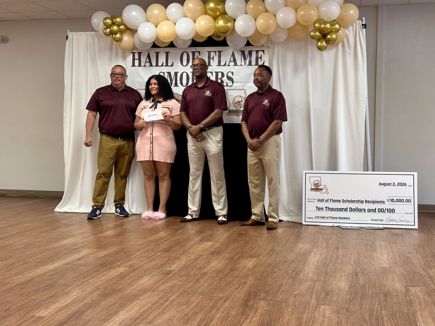 Hall of Flame Smokers 2026 scholarship banquet, St. Martinville
